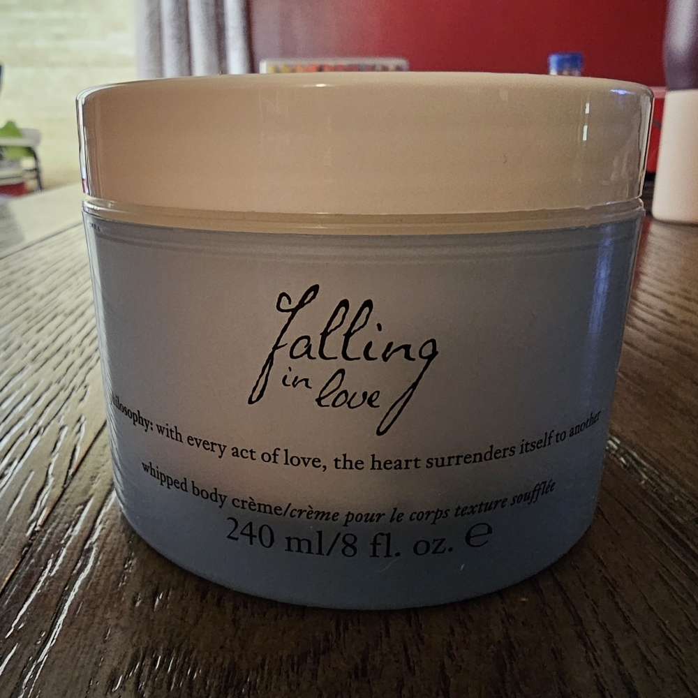 Philosophy Falling in Love Whipped Body Crème - Blue and Black